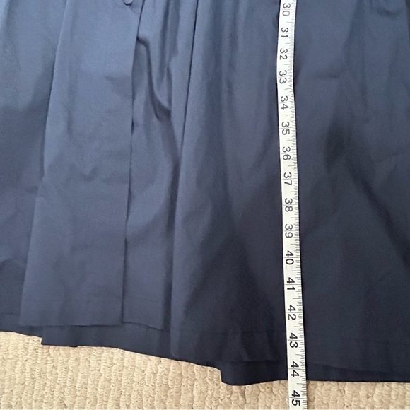 Chepè Navy Blue Cotton Button Down Lagenlook Maxi Dress - Picture 12 of 15